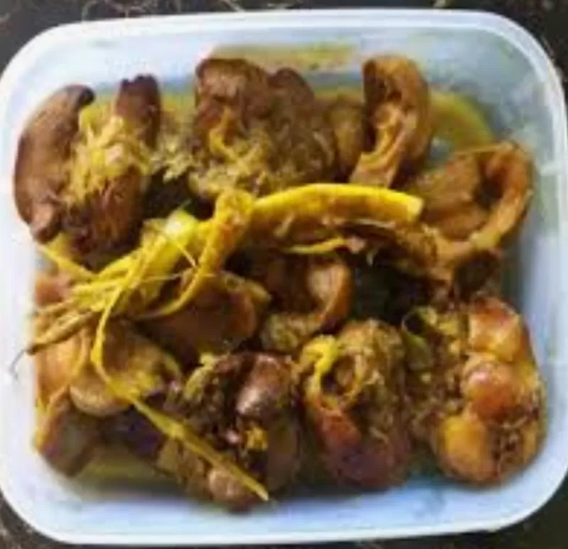 Ati ampela ungkep